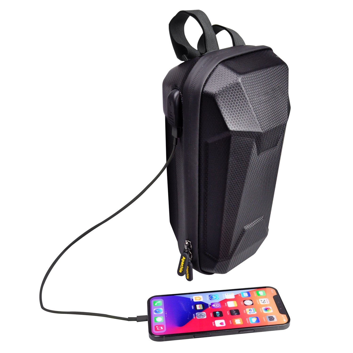 Axiniu Electric Scooter Handlebar Bag – 4L Waterproof Storage Bag, Universal Fit, Adjustable Shoulder Strap